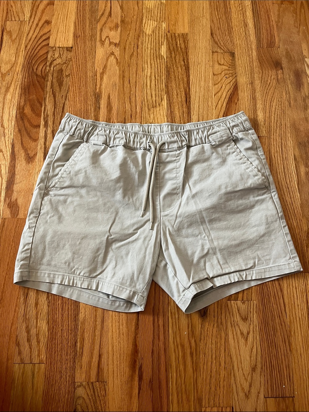 Khaki Activewear Shorts